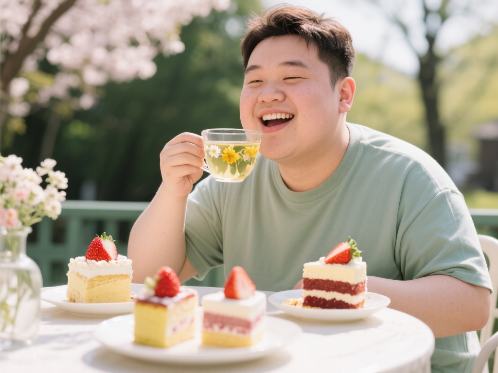 三月Plog收尾,小胖晒自拍求助:四月美食推荐来一波! 四月不仅是品尝美食的好时机,也是调整心情