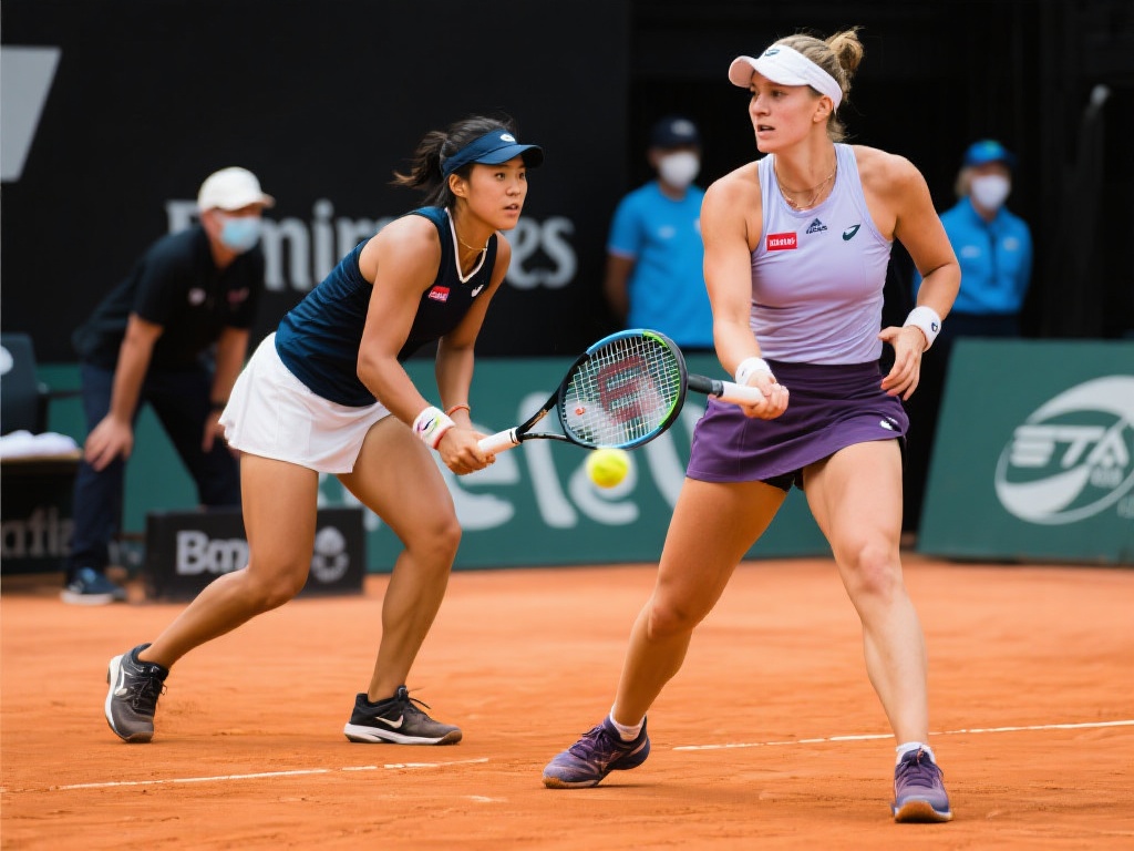 郑钦文力克梅尔滕斯，强势挺进查尔斯顿WTA500赛八强