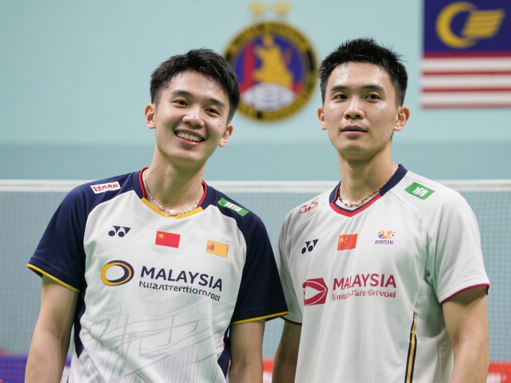 陈堂杰/杜依蔚:拆对风波平息 全力以赴为国争光 值得一提的是,马来西亚羽毛球协会也在背后