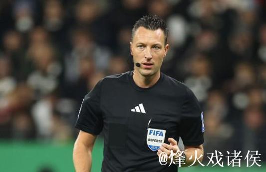 官宣：德国裁判雅布隆斯基将在欧冠第6轮执法布鲁比赛